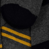 Високи чорапи с жълри акценти, сиви Chicco 367927 2