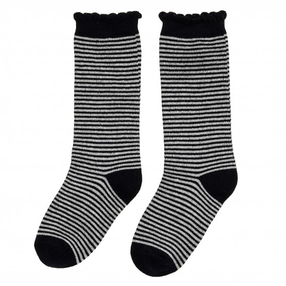 Раирани чорапи с блестящ акцент Chicco 367939 