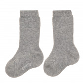 Чорапи с името на бранда, сиви Chicco 367941 