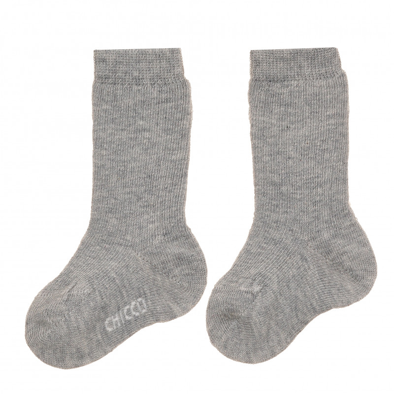 Чорапи с името на бранда, сиви  367941