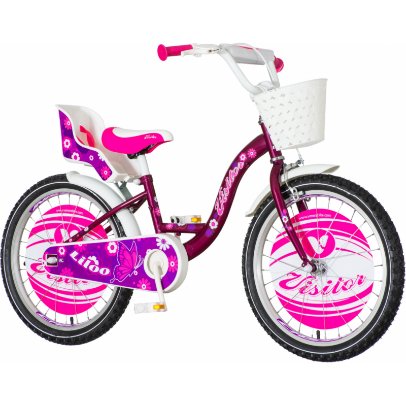 Детски велосипед LILOO X-KIDS 20", LILOO, 20", цвят: Лилав  368115