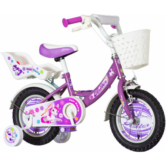 Детски велосипед PONY 12, PONY, 12, цвят: Лилав Venera Bike 368116 