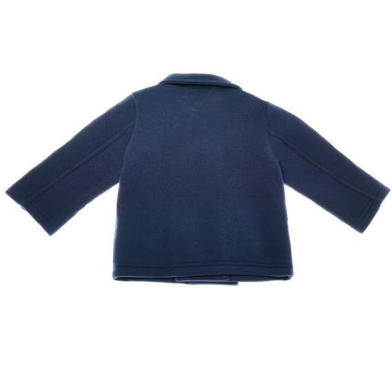 Палто с два джоба за момче тъмно синьо Chicco 36812 2