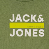 Тениска с надпис Jac&Jones, зелена JACK&JONES JUNIOR 368187 2