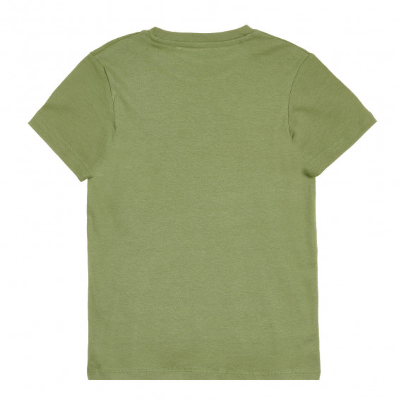 Тениска с надпис Jac&Jones, зелена JACK&JONES JUNIOR 368189 4