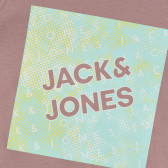 Тениска с графичен принт, лилав цвят JACK&JONES JUNIOR 368203 2
