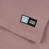 Тениска с графичен принт, лилав цвят JACK&JONES JUNIOR 368204 3