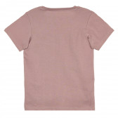 Тениска с графичен принт, лилав цвят JACK&JONES JUNIOR 368205 4