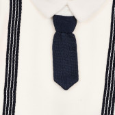 Комплект от ританки и блуза с апликация на тиранти и вратовръзка Chicco 368382 3