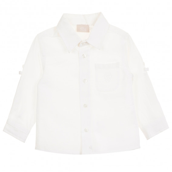 Риза с джоб, бяла Chicco 368433 