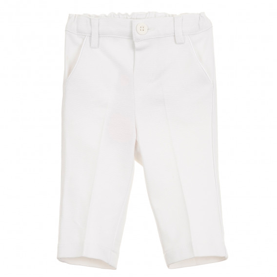Елегантен панталон, бял Chicco 368441 