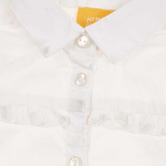 Риза с дълъг ръкав и къдрички Chicco 368474 2