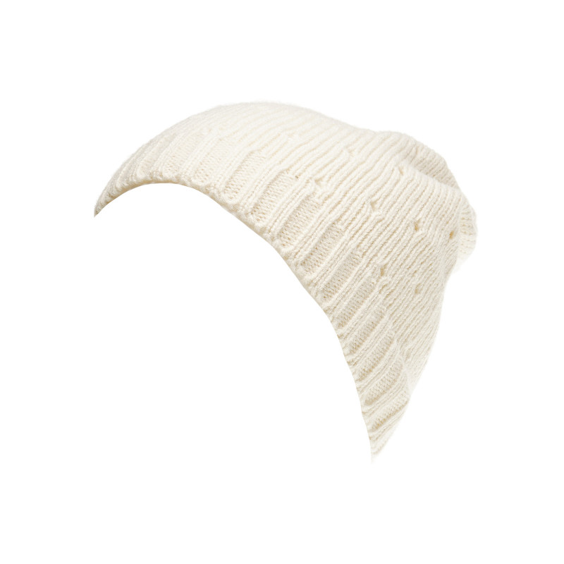 Плетена шапка за бебе момиче, бежова  36913