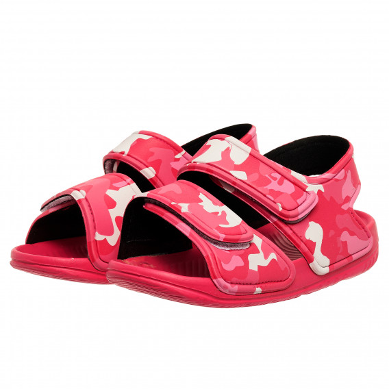 Детски сандали с камуфлажен принт, розови GS 369179 2