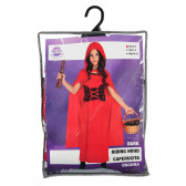 Карнавален костюм страшната червена шапчица, червен Fiesta Guirca 369347 2