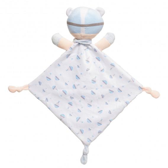 Мека кърпа за гушкане PARACAIDISTA, синьо Inter Baby 369430 3