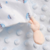 Мека кърпа за гушкане PARACAIDISTA, синьо Inter Baby 369432 5