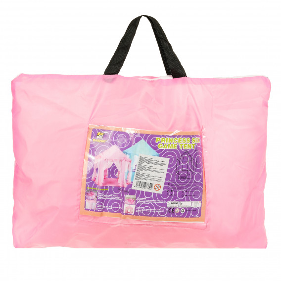Детска розова палатка с чанта ITTL 369597 6