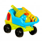Детски плажен комплект за игра с камионче и лейка, 6 части GOT 369788 3