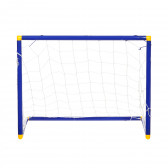 Детска футболна врата с мрежа, размери: 55,5 х 78,5 х 45,5 см., топка и помпа GT 369802 4