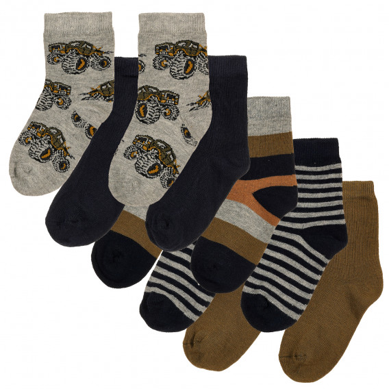 Комплект от 5 чифта чорапи ,многоцветни Name it 369906 1