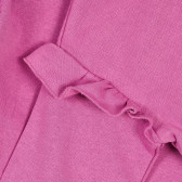Блуза с дълъг ръкав и къдрички за бебе, розова Name it 369949 2