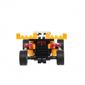 Конструктор състезателна жълта кола F1 със 132 части BANBAO 370068 4