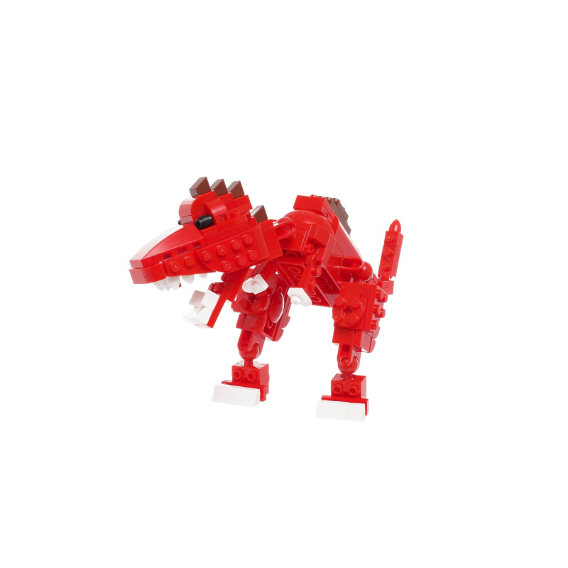 Конструктор червен динозавър със 159 части  370154