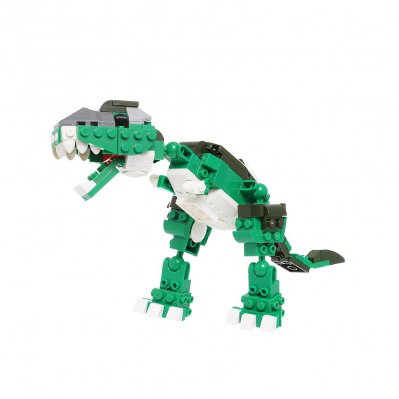 Конструктор зелен динозавър със 139 части BANBAO 370159 2
