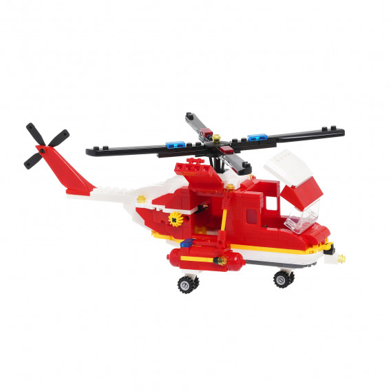 Конструктор пожарен спасителен хеликоптер с 310 части BANBAO 370197 6