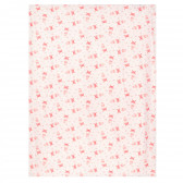 Бебешко одеяло 80 х 100 см в комплект с мека кърпа за гушкане Парашутист, розово Inter Baby 370248 2