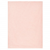 Бебешко одеяло 80 х 100 см в комплект с мека кърпа за гушкане Парашутист, розово Inter Baby 370249 3