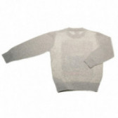 Памучен пуловер с графичен принт за момче Chicco 37027 2