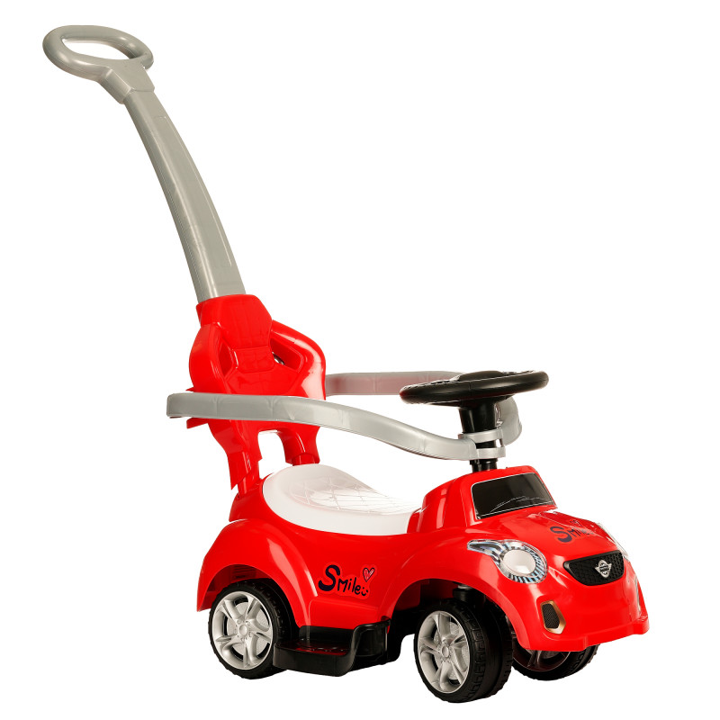 Кола за возене Ride-On с Родителски Контрол Smile Червена ZY855425/FD-6812 x4  370616