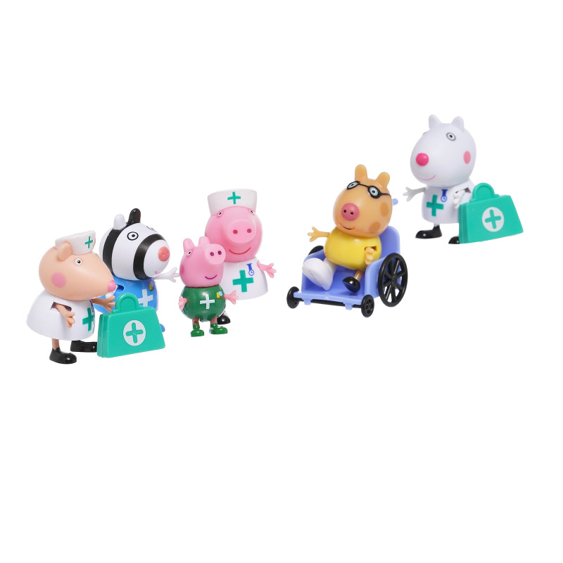 PEPPA PIG Фигури Пепа и Приятели Чичо Доктор 7360 x6  370710