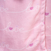 Хавлиен халат за баня с принт на сърца, размер 8-10 години, розов Aglika 371174 2