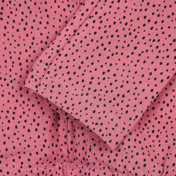 Клин от органичен памук с фигурален принт, розов Name it 371215 3