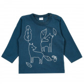 Памучна блуза, синя Pinokio 371251 