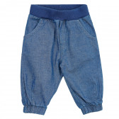 Памучни панталони за бебе, сини Pinokio 371267 2