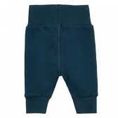 Памучен панталон с горска бродерия, син Pinokio 371543 5