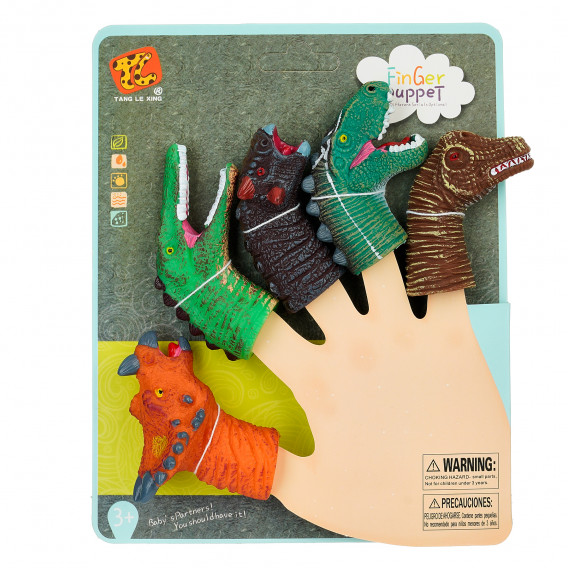 Детски играчки за пръсти с динозаври GOT 371693 3