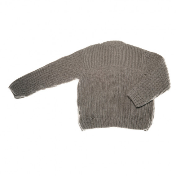 Плетена жилетка с два джоба отпред за бебе момче Chicco 37178 2