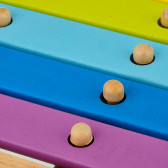 Дървен ксилофон с цветовете на дъгата Classic World 372031 3