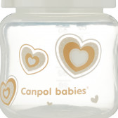 Полипропиленово шише за коластра, Newborn baby, 60 мл., бежово Canpol 372042 4
