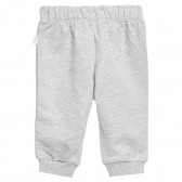 Комплект от два броя памучни панталони за бебе за момче сив и червен Chicco 372086 5
