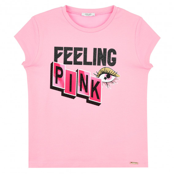 Тениска Feeling pink Liu Jo 372124 