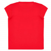 Тениска с надпис Party, червена Liu Jo 372131 4