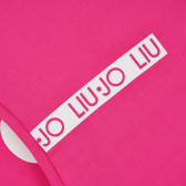 Тениска с надпис Love, розова Liu Jo 372150 3