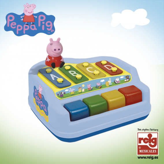 Ксилофон-Пиано с четири клавиша Peppa pig 3725 