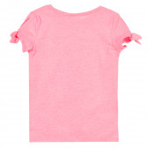 Тениска с променяща се картинка Пица за момиче розова Carter's 372612 6